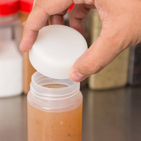 Tablecraft Products 53FCAP Invertatop Squeeze Bottle End Cap, 53mm, White