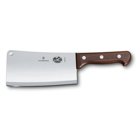 Victorinox 5.4000.18 Wood Kitchen Cleaver, 7 in