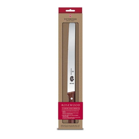 Victorinox 5.4200.25 10" Rosewood Handle Ham Slicer Knife