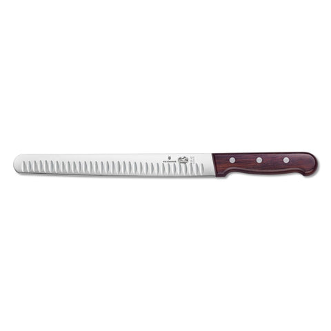 Victorinox 5.4220.25.RS 10 Inch Granton Edge Slicer Knife with Rosewood Handle