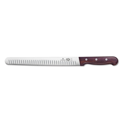Victorinox 5.4220.25.RS 10 Inch Granton Edge Slicer Knife with Rosewood Handle