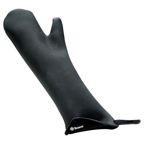 Browne USA Foodservice 5431802 KitchenGrips Pro Oven Mitt, 16-3/8\" Black