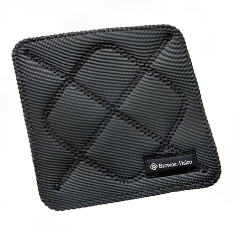 Browne USA Foodservice 5436502 KitchenGrips Hot Pad, 10" x 10\" Square, Black