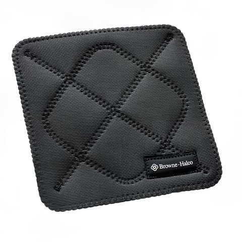 Browne USA Foodservice 5436502 KitchenGrips Hot Pad, 10" x 10\" Square, Black