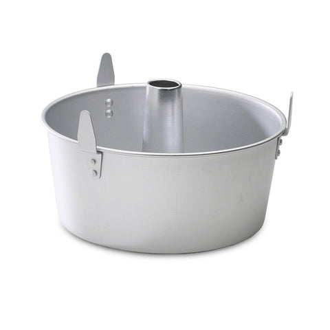 Nordic Ware 54901 Naturals 2-Piece Angel Food Pan with Removable Cone, 18-Cup Aluminum Tube Pan
