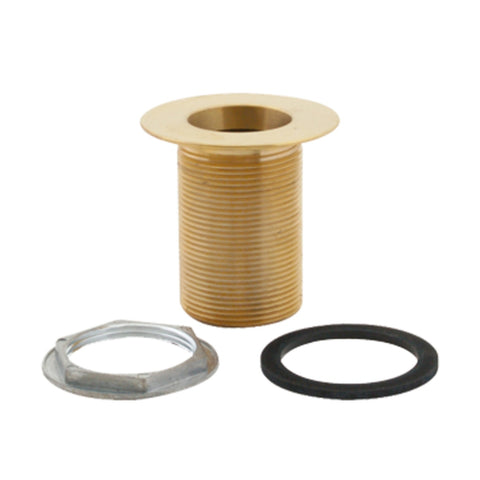 AllPoints 561218 Heavy Cast Brass Drain Assembly, 1-1/2" NPS, 3" Flange, 3"L