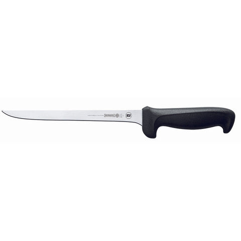 Mundial 5614-8 Professional 8" Narrow Stiff Fillet Knife - 5600 Series, Black Handle