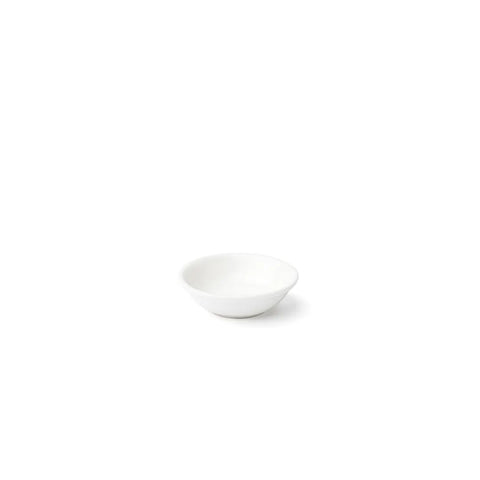 Browne USA Foodservice 5630158 Foundation Round Vitrified Porcelain Bowl, 1.35 oz