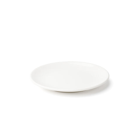 Browne USA Foodservice 5630162 6.5-Inch Round Coupe Plate, Vitrified High Alumina Porcelain, White