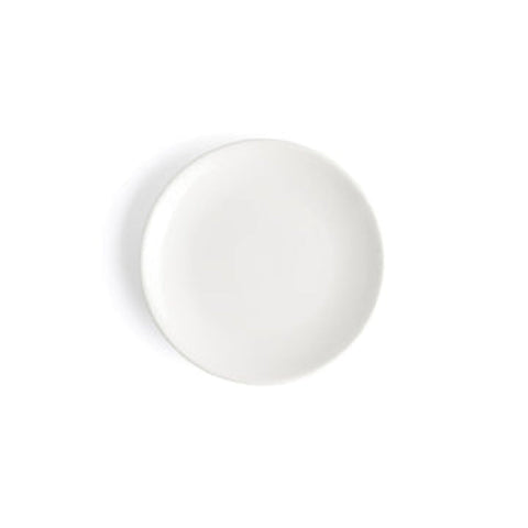 Browne USA Foodservice 5630162 6.5-Inch Round Coupe Plate, Vitrified High Alumina Porcelain, White