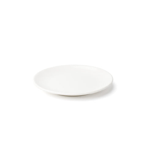 Browne USA Foodservice 5630162 6.5-Inch Round Coupe Plate, Vitrified High Alumina Porcelain, White