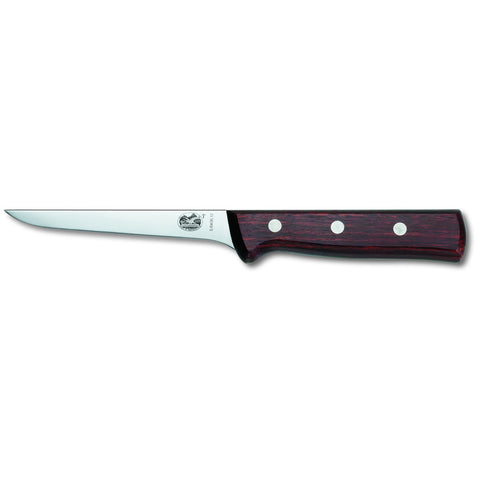 Victorinox 5.6406.12 5-Inch Narrow Stiff Straight Boning Knife with Rosewood Handle