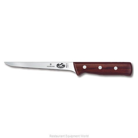 Victorinox 5.6406.15B 6" Narrow Stiff Boning Knife with Rosewood Handle