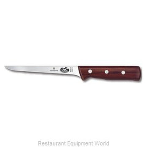 Victorinox 5.6406.15B 6" Narrow Stiff Boning Knife with Rosewood Handle