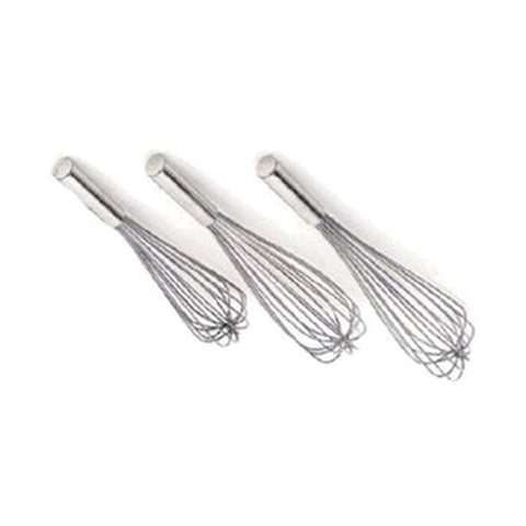 Browne USA Foodservice 571210 Deluxe Piano Whip, 10" Epoxy Filled Stainless Steel