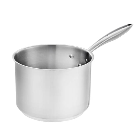 Browne USA Foodservice 5724034 Thermalloy 4.5 Qt. Stainless Steel Sauce Pan