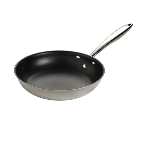 Browne USA Foodservice 5724097 Thermalloy 9.5-Inch Tri-Ply Non-Stick Fry Pan