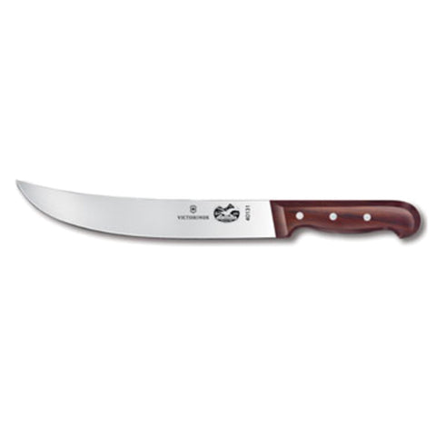 Victorinox Swiss Army 5.7300.25B 10" Curved Cimeter Knife with Rosewood Handle