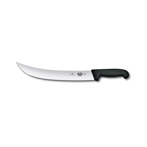 Victorinox 5.7303.31-X1 12" Curved Cimeter Knife with Black Fibrox Pro Handle