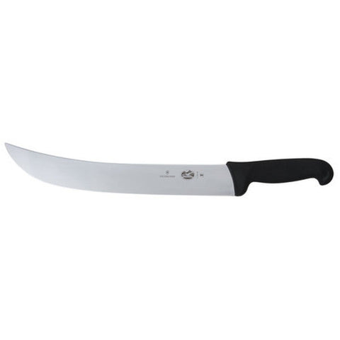 Victorinox 5.7303.36 14 inch Fibrox Stainless Steel Cimeter Knife with Black Handle