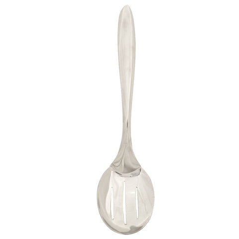 Browne USA Foodservice 573174 Eclipse 13" Slotted Serving Spoon, Mirror Finish