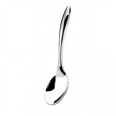 Browne USA Foodservice 573180 Eclipse 10" Solid Serving Spoon, 18/8 Stainless Steel