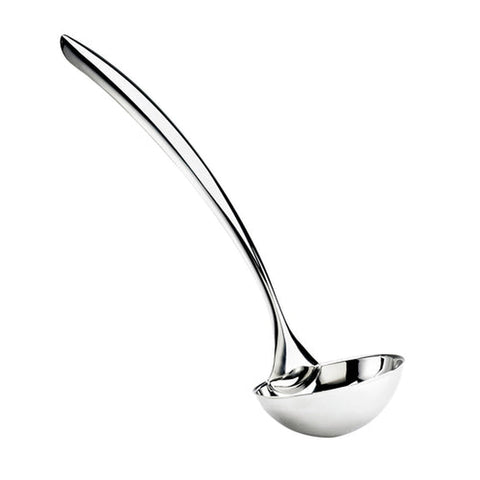 Browne USA Foodservice 573185 Eclipse Serving Ladle, 1 oz, 12 in., 18/8 Stainless Steel, Mirror Finish
