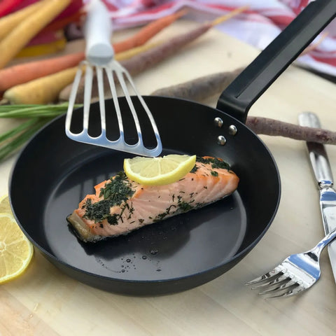 Browne USA Foodservice 573738 Thermalloy 7.8 inch Carbon Steel Fry Pan