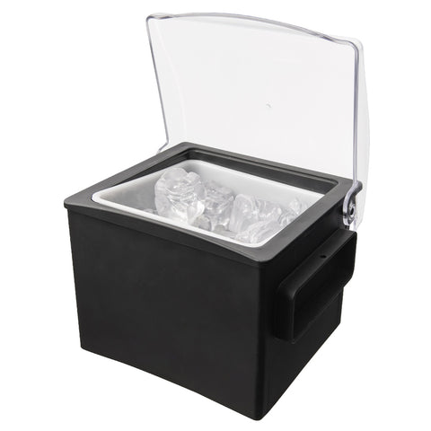 Browne USA Foodservice 574875 All-In-One Bar Station Garnish and Condiment Holder, 6-Section