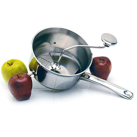 Norpro 593 Stainless Steel Multi-Purpose Food Mill, 2 Qt