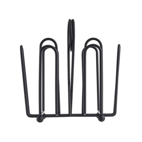 Tablecraft Products 597CBK Black Wire Jelly Packet Rack Condiment Caddy