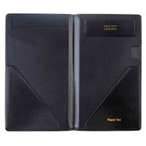Tablecraft Products 59BR Brown Vinyl Guest Check Presenter