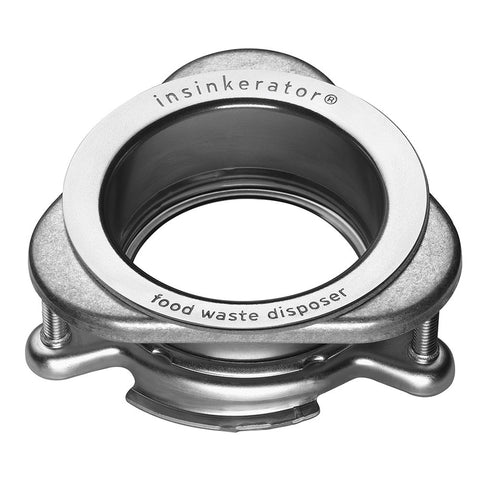 InSinkErator QLM-OO Quick Lock Mount 5-in Stainless Steel Garbage Disposal Trim Set