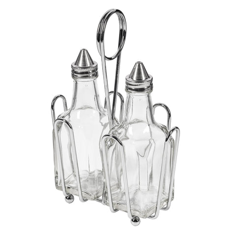 Tablecraft Products 600R Chrome Plated Replacement Rack for 600N Oil & Vinegar Set