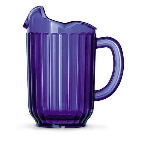 Vollrath 6010-44 60 oz Traex Tuffex Polycarbonate Beverage Pitcher, Cobalt Blue