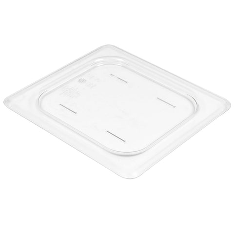 Cambro 60CWC135 Camwear 1/6 Size Clear Polycarbonate Flat Food Pan Cover