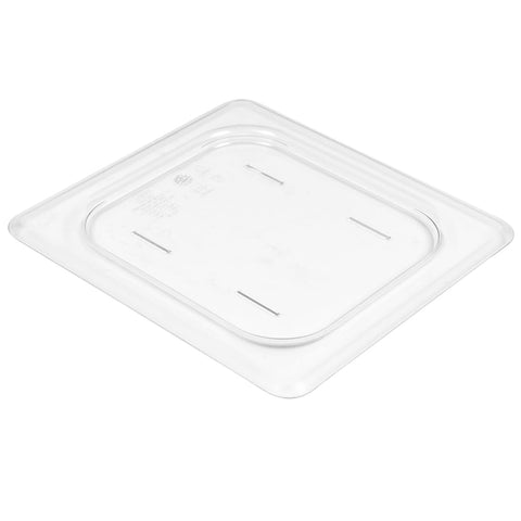 Cambro 60CWC135 Camwear 1/6 Size Clear Polycarbonate Flat Food Pan Cover