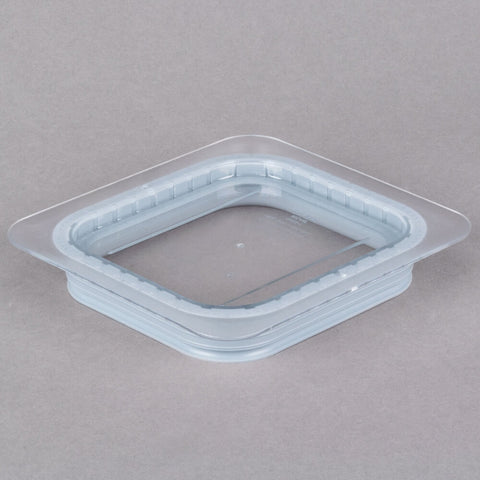 Cambro 60CWGL135 Camwear 1/6 Size Clear Polycarbonate GripLid Food Pan Cover