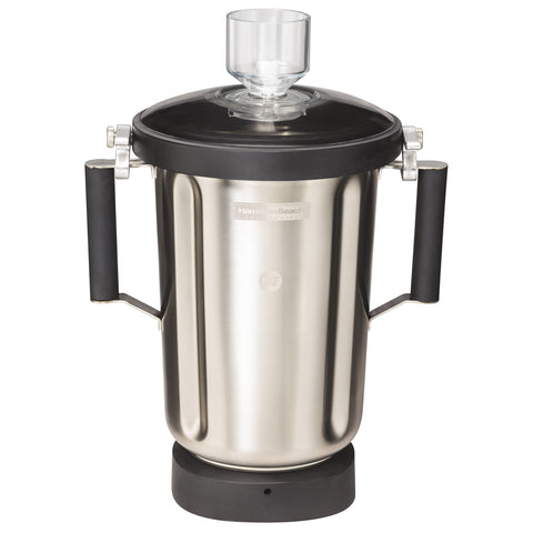 Hamilton Beach 6126-1100SR 1 Gallon (4 L) Stainless Steel Blender Container with Double Handles