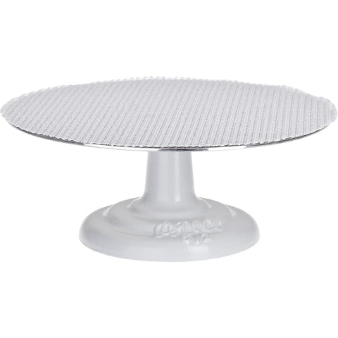 Ateco 612 Revolving Cake Turntable Stand, 12-Inch, Cast Iron Base with Aluminum Top