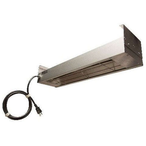 Nemco 6150-72-CP 72" Infrared Strip Warmer, 1,725W, 120V