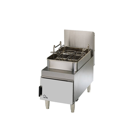 Star Manufacturing 615FF Star-Max Countertop Natural Gas Fryer, 15 lb Oil Capacity