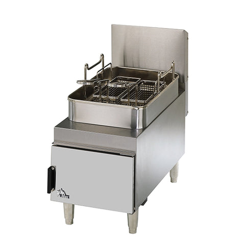 Star Manufacturing 615FF Star-Max Countertop Natural Gas Fryer, 15 lb Oil Capacity