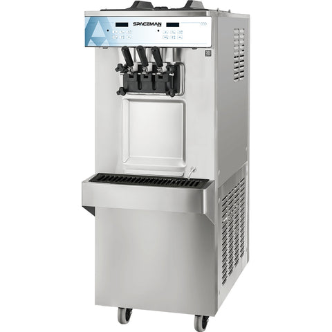 Spaceman USA 6250-C Floor Standing Twin Twist Soft Serve Freezer (Gravity)