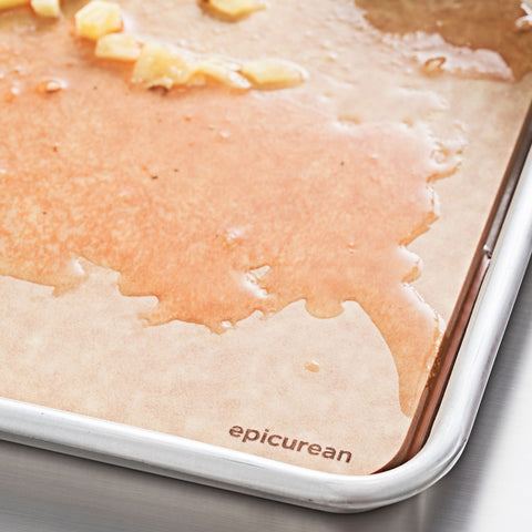 Epicurean 629-241601 Natural Composite Wood Sheet Pan Board, 24.4" x 16.4" x 3/8"