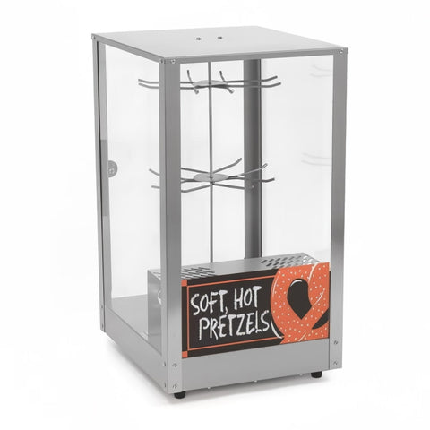 Nemco Food Equipment 6403 Revolving Pretzel Merchandiser with Illuminated Interior, 120V
