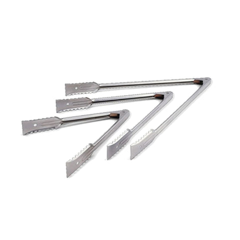 Edlund 6412HDL/72 12" Stainless Steel Gripper Tongs with Lock, 72-Pack