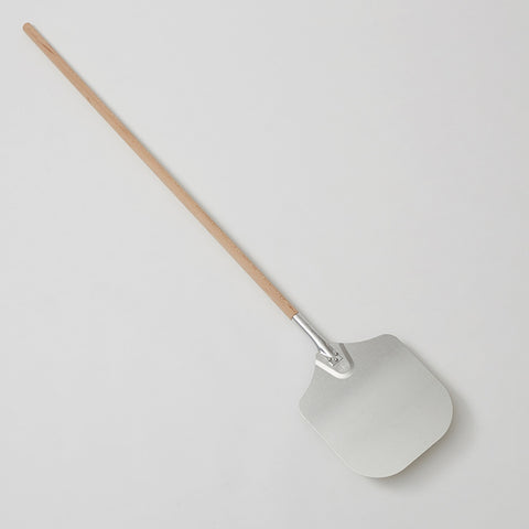 American Metalcraft 6412 Aluminum Pizza Peel with 50" Wood Handle
