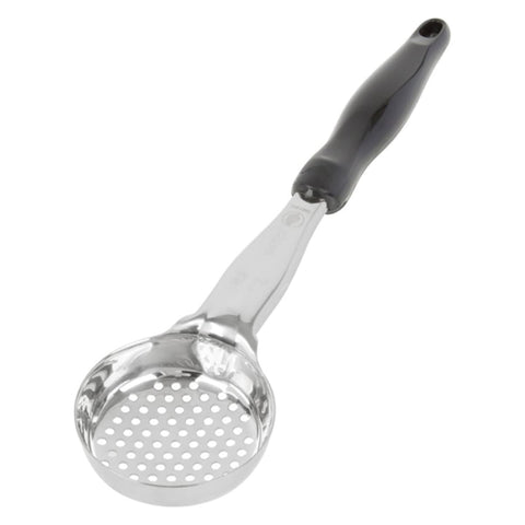 Vollrath 6432320 3 oz Round Perforated Spoodle - Black Nylon Handle, Jacob's Pride Collection
