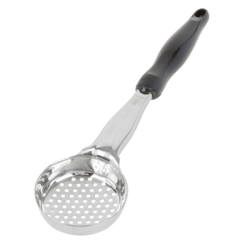 Vollrath 6432320 3 oz Round Perforated Spoodle - Black Nylon Handle, Jacob's Pride Collection